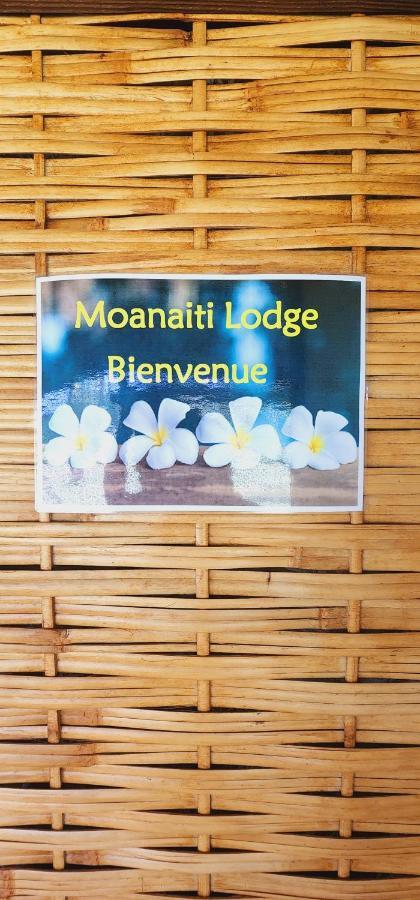 Moanaiti Lodge Maeva Dış mekan fotoğraf